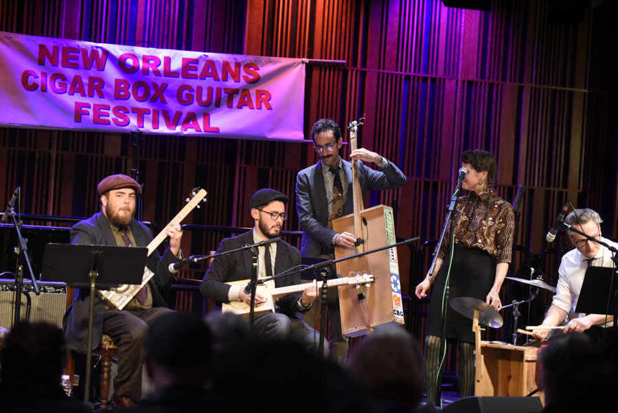 Kazoo Horns, Bazookas, and Slow Drag Box Guitars and Homemade